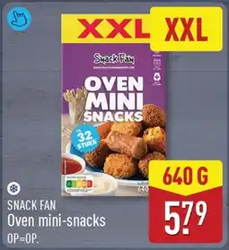 ALDI Snack fan Oven mini-snacks aanbieding