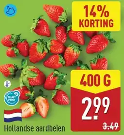 ALDI Hollandse aardbeien aanbieding