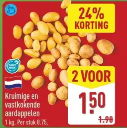 ALDI Kruimige en vastkokende aardappelen aanbieding