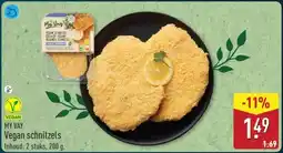 ALDI My Vay Vegan schnitzels aanbieding