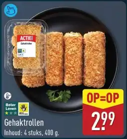 ALDI Gehaktrollen aanbieding