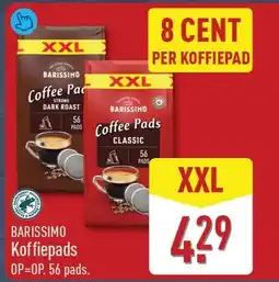 ALDI Barissimo Koffiepads aanbieding