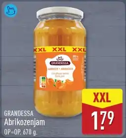ALDI Grandessa Abrikozenjam aanbieding