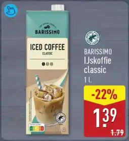 ALDI Barissimo IJskoffie classic aanbieding