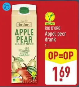 ALDI Rio d'oro Appel-peer drank aanbieding