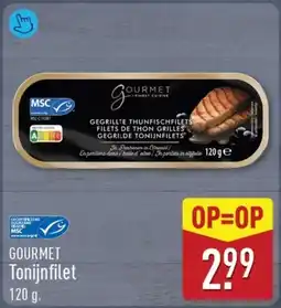 ALDI Gourmet Tonijnfilet aanbieding