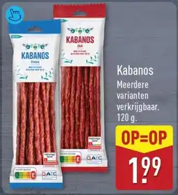 ALDI Kabanos aanbieding
