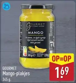 ALDI Gourmet Mango-plakjes aanbieding