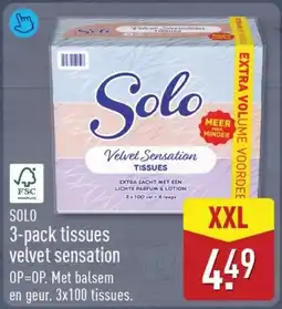 ALDI Solo Velvet Sensation aanbieding