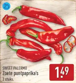 ALDI Sweet palermo Zoete puntpaprika's aanbieding