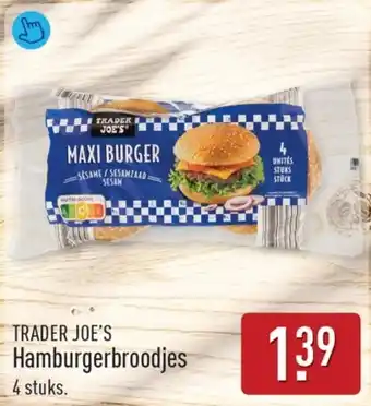 ALDI Trader joe's Hamburgerbroodjes aanbieding