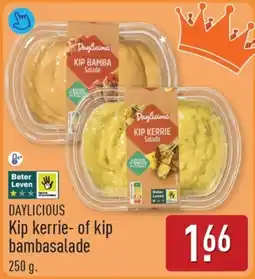 ALDI Daylicious Kip kerrie of kip bambasalade aanbieding