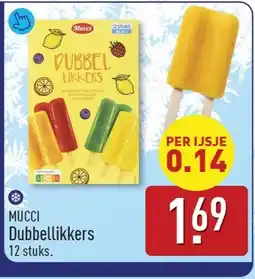 ALDI Mucci Dubbellikkers aanbieding