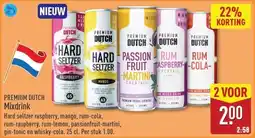 ALDI Premium dutch Mixdrink aanbieding
