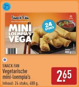 ALDI Snack Fan Vegetarische mini-loempia's aanbieding
