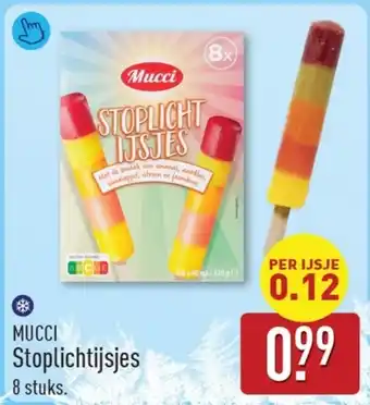 ALDI Mucci Stoplichtijsjes aanbieding