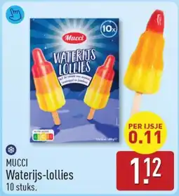 ALDI Mucci Waterijs-lollies aanbieding