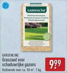 ALDI Gardenline Graszaad voor schaduwrijke gazons aanbieding
