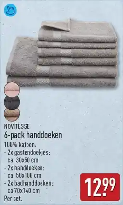 ALDI Novitesse handdoeken aanbieding