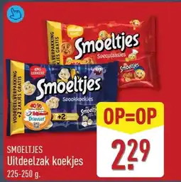 ALDI Smoeltjes Uitdeelzak koekjes aanbieding