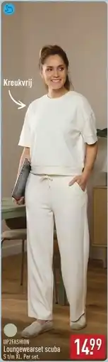 ALDI Up2fashion Loungewearset scuba aanbieding