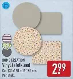 ALDI Home Creation Vinyl Tafelkleed aanbieding
