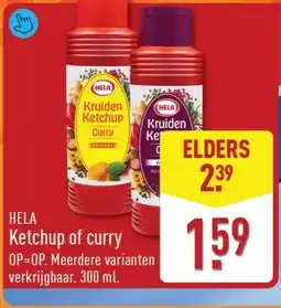 ALDI Hela Ketchup Curry aanbieding
