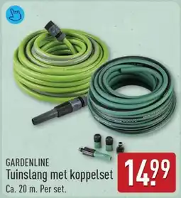 ALDI Gardenline Tuinslang met koppelset aanbieding