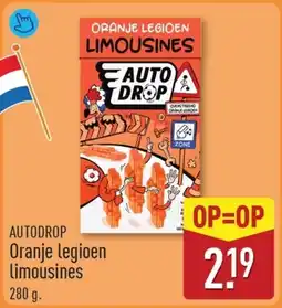 ALDI Autodrop Oranje legioen Limousines aanbieding