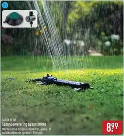 ALDI Gardenline Gazonbewatering assortiment aanbieding