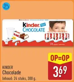 ALDI Kinder Chocolade aanbieding