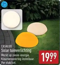 ALDI Casalux Solar tuinverlichting aanbieding