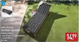ALDI Home Creation Oprolbaar Ligkussen aanbieding