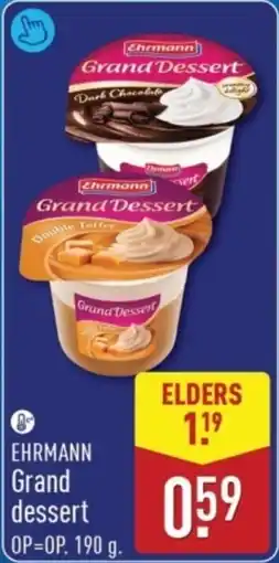 ALDI Ehrmann Grand Dessert aanbieding
