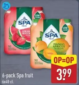 ALDI Spa Fruit aanbieding