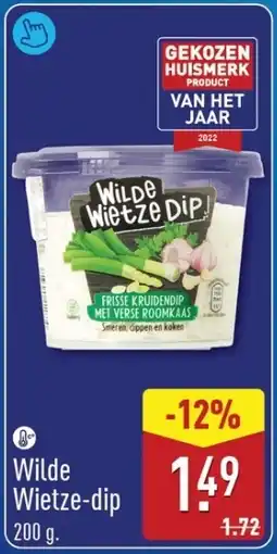 ALDI Wilde Wietze Dip aanbieding