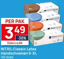 Butlon Nitril Classic Latex Handschoenen aanbieding