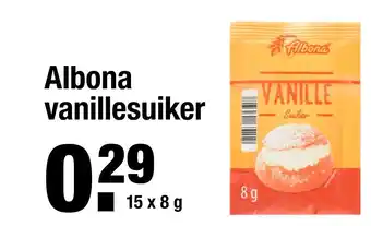 ALDI Albona vanillesuiker 8g aanbieding