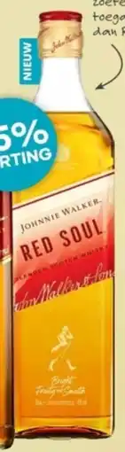 Mitra Johnnie Walker Red Soul aanbieding