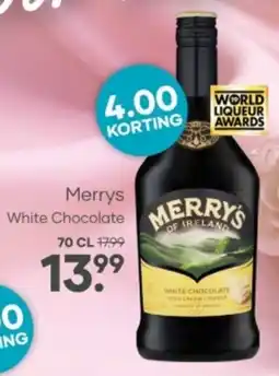 Mitra Merrys White Chocolate aanbieding
