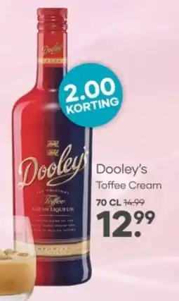Mitra Dooley's Toffee Cream aanbieding