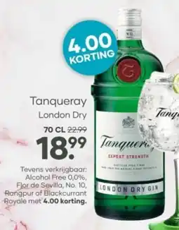 Mitra Tanqueray London Dry aanbieding