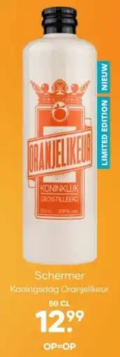 Mitra Schermer Koningsdag Oranjelikeur aanbieding