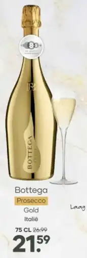 Mitra Bottega Prosecco Gold Italië aanbieding