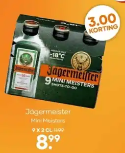 Mitra Jägermeister Mini Meisters aanbieding