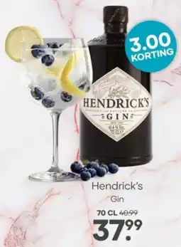 Mitra Hendrick's Gin aanbieding