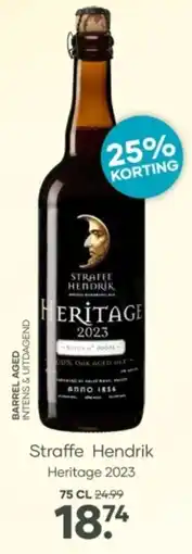 Mitra Straffe Hendrik Heritage 2023 aanbieding