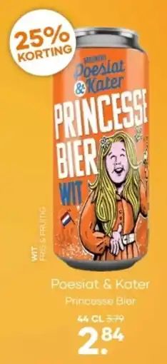 Mitra Poesiat & Kater Princesse Bier aanbieding