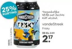 Mitra Vandestreek frisky aanbieding