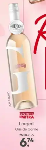 Mitra Lorgeril Gris de Garille aanbieding